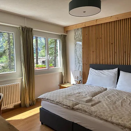公寓 Center, Sauna, View - Haus Linaria 洛伊克巴德