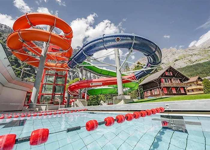 Center, Sauna, View - Haus Linaria 洛伊克巴德