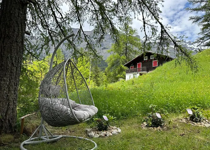 Center, Sauna, View - Haus Linaria 公寓 洛伊克巴德