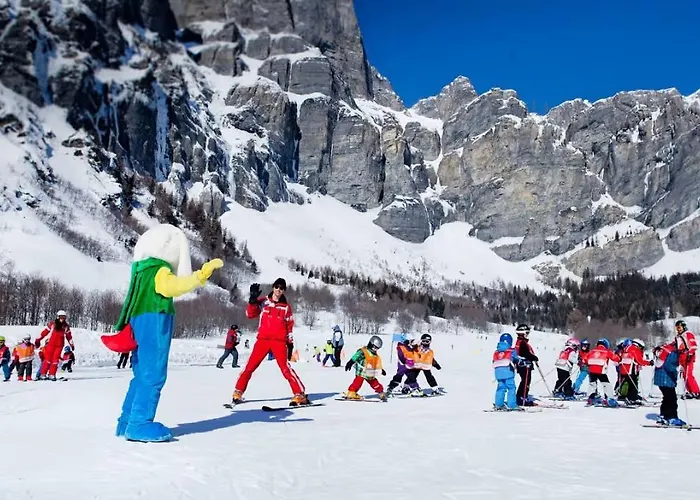 Center, Sauna, View - Haus Linaria Apartment Leukerbad